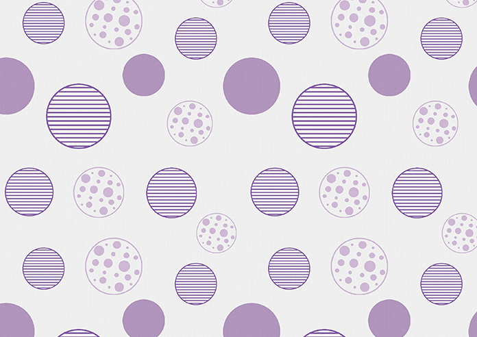 Bubbles, Mauve - Twist&Fit Roller Blind - Image 6